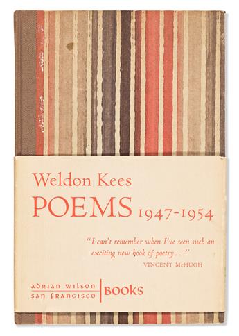 KEES, WELDON. Poems 1947-1954.